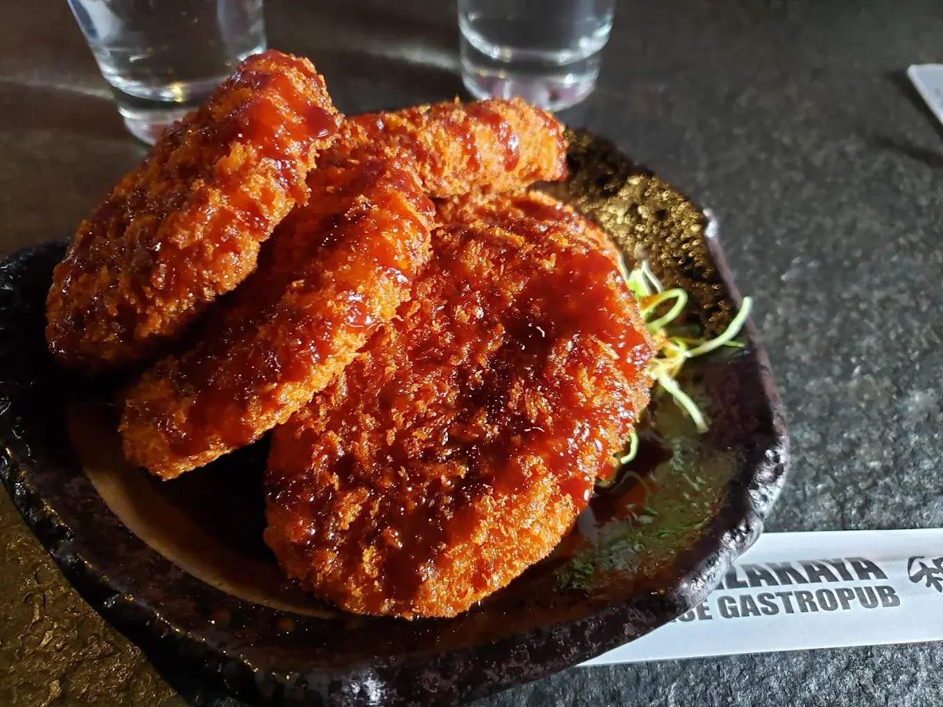 Spicy Tonkotsu Ramen at Wann Izakaya in Regina, SK