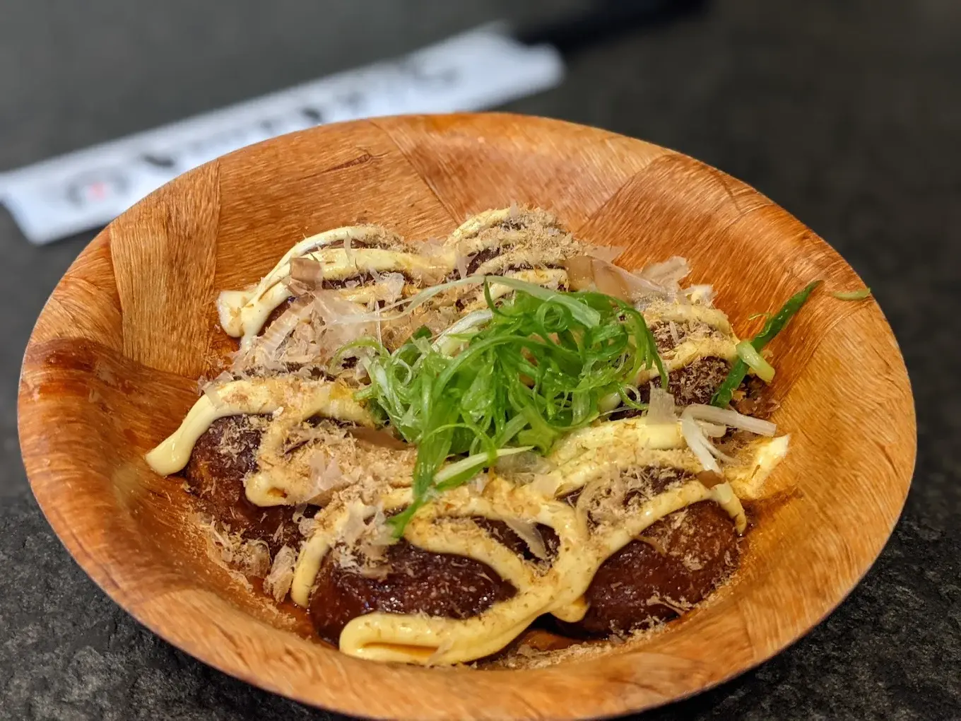 Takoyaki at Wann Izakaya in Regina, SK