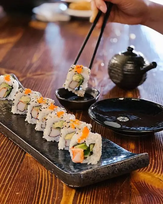 California Sushi Rolls at Wann Izakaya in Regina, SK